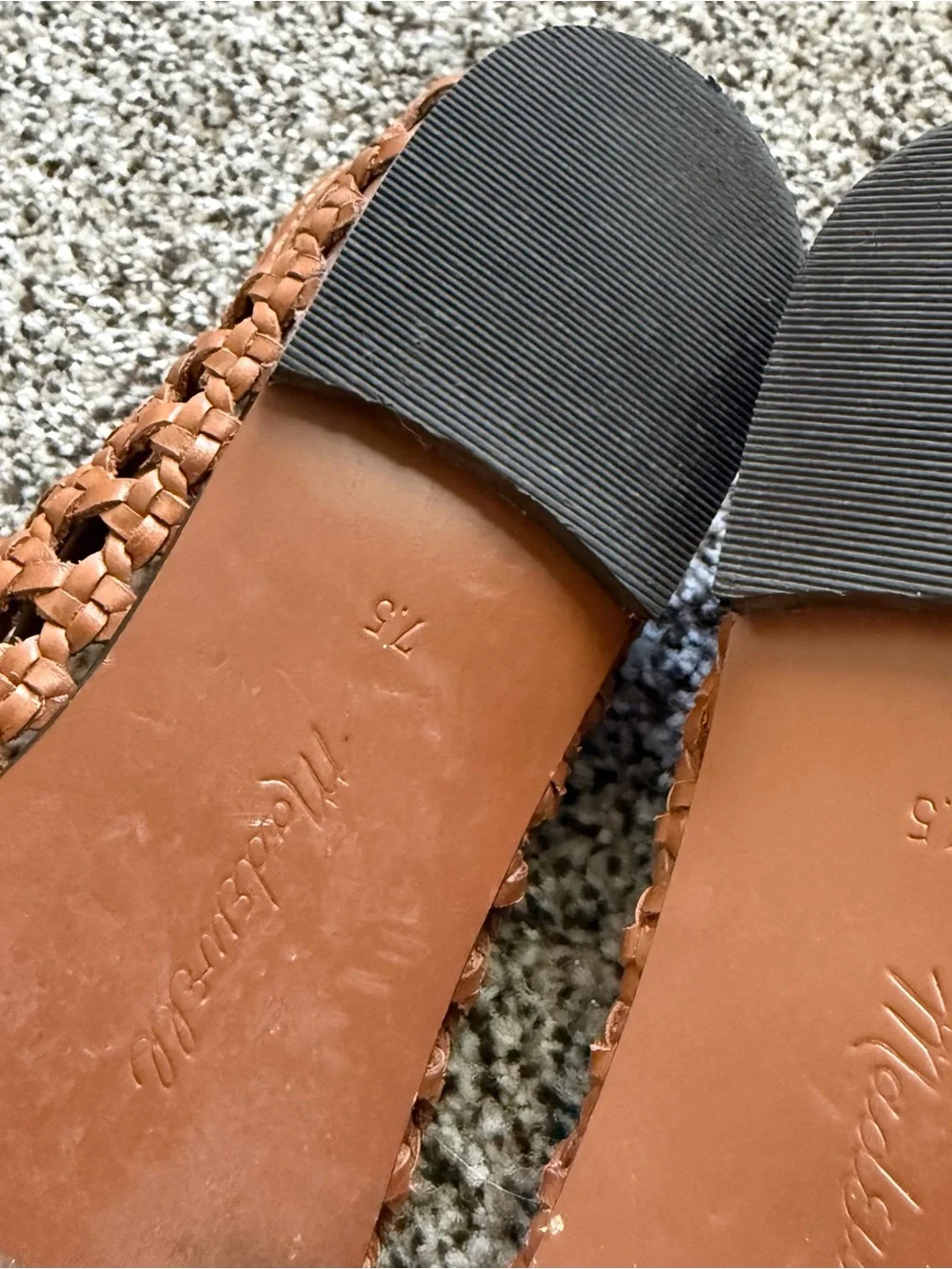 Madewell Woven Leather Flats - Picture 5 of 5